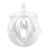 CockLock Cage de Chasteté Sissy Kiss 3.5 x 3.8cm Blanc